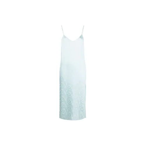 PALM ANGELS Slip Dresses Women's Blue