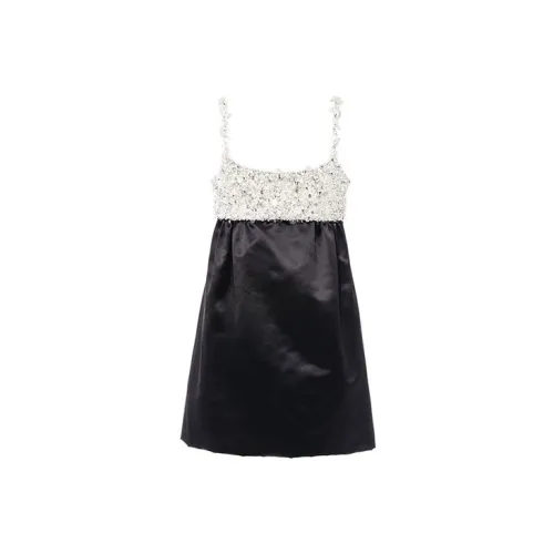 MIU MIU Sleeveless Dresses Women's Black