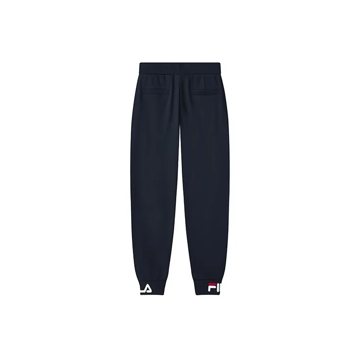 FILA Knitted Sweatpants Women's Ultramarine Blue-1