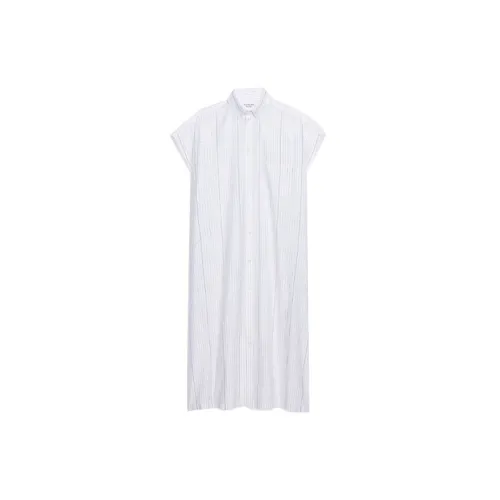 Balenciaga Sleeveless Dresses Women's White