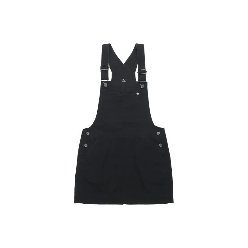 Converse Casual Long Skirts Women's Black-1