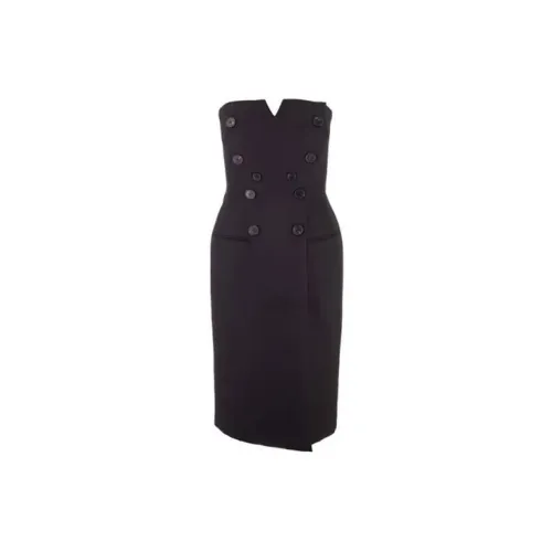 Givenchy Sleeveless Dresses Women's Black