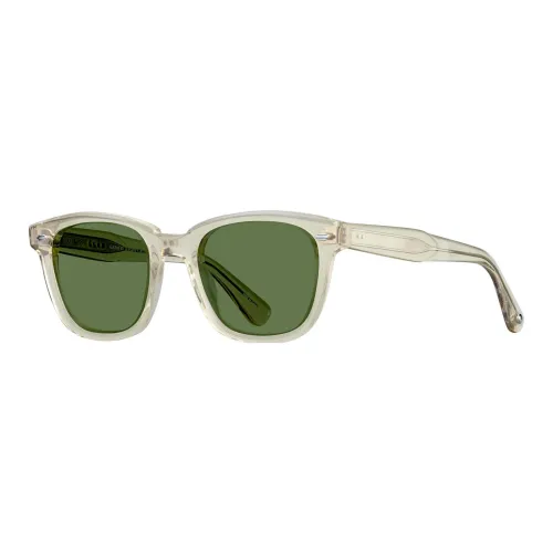 GARRETT LEIGHT Sunglasses Unisex Transparent White