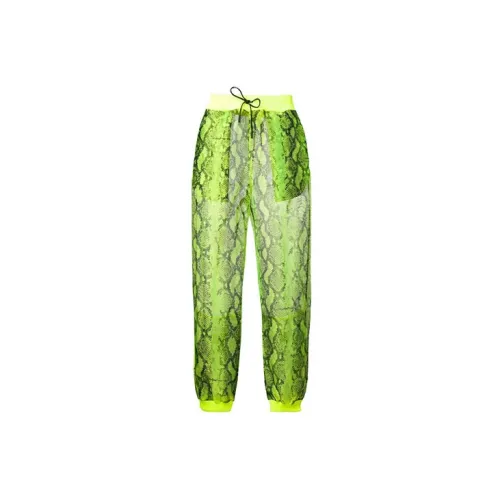 OFF-WHITE FW21 Casual Pants Women's Yellow Green