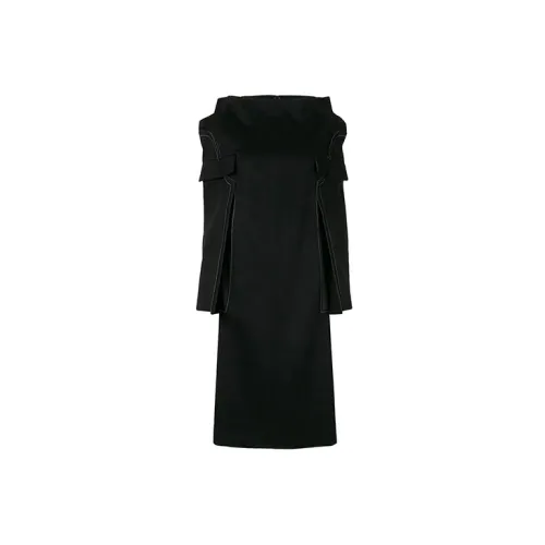 Maison Margiela Long-Sleeved Dresses Women's Black