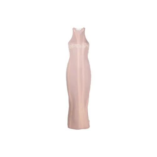 OFF-WHITE SS22 Sleeveless Dresses Women's Light Pink