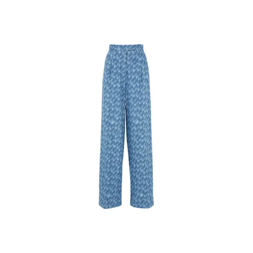 FENDI Casual Pants Women's Light Blue