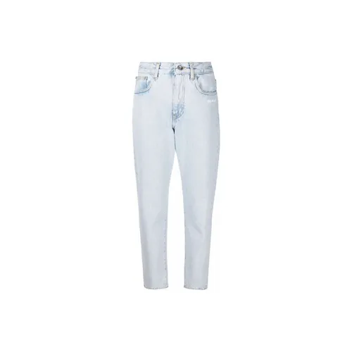 OFF-WHITE SS22 Jeans Women's Light Blue