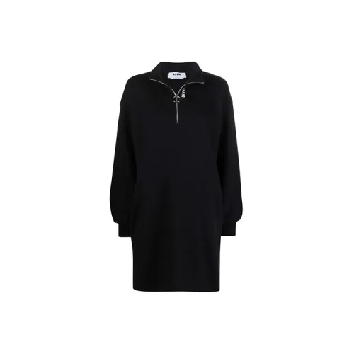 MSGM Long-Sleeved Dresses Women's Black