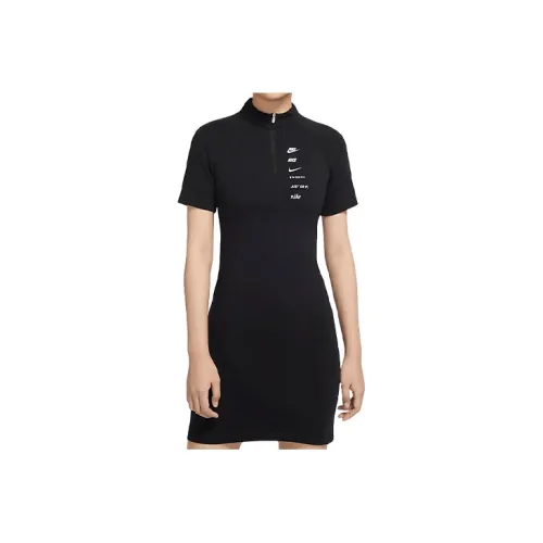 Nike Short-Sleeved Dresses Women's Black