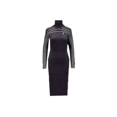 Gentle Monster X Moncler Long-Sleeved Dresses Women's Black