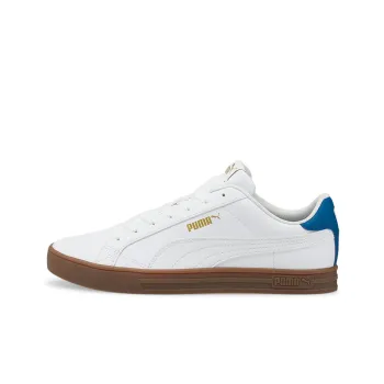 PUMA Smash Vulc V3 Lo 'White Mykonos Blue Gum'