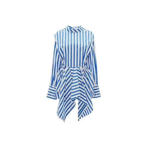 JW Anderson Long-Sleeved Dresses Women's Blue