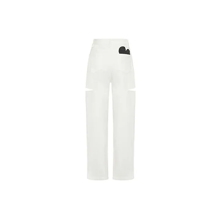 KIMHEKIM Jeans Women's White-1