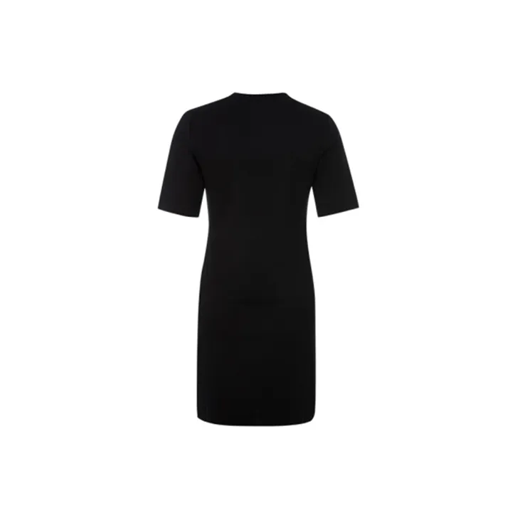 LOVE MOSCHINO Short Sleeved Dresses Women's Black-1