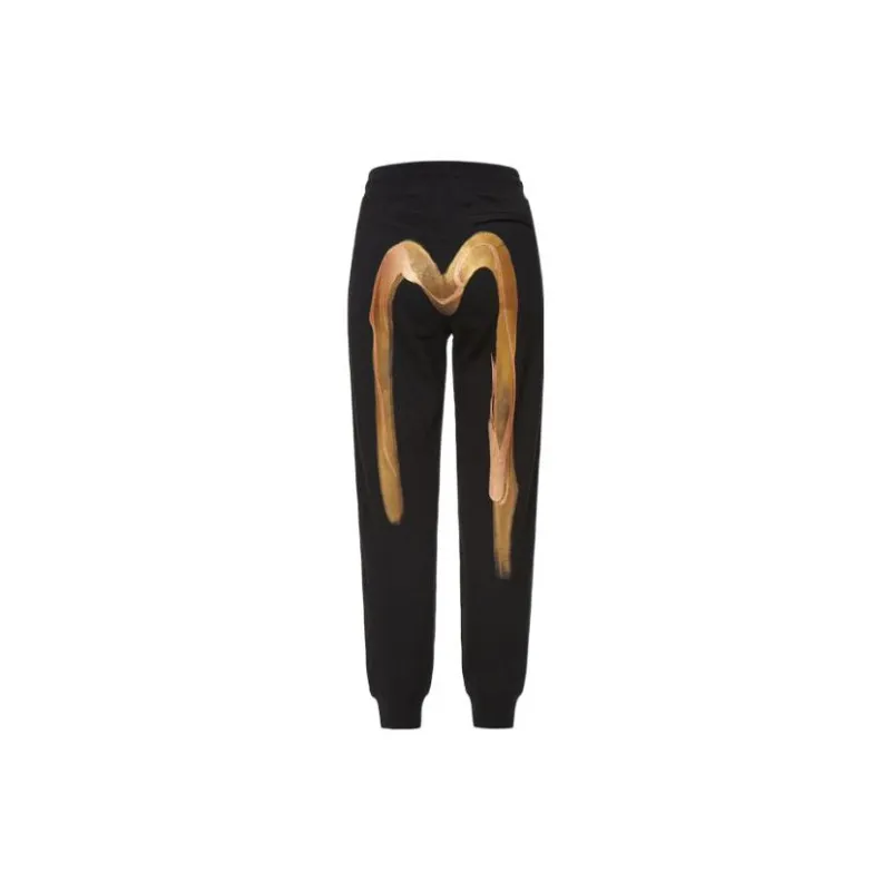 EVISU SS22 Sweatpants Women's Black-1