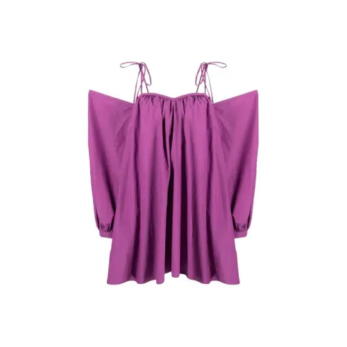 MSGM Sleeveless Dresses Women's Purple