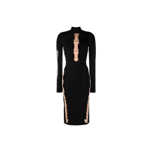 DION LEE Long-Sleeved Dresses Women's Black