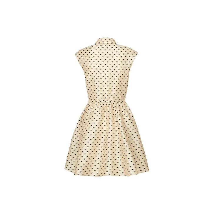 DIOR Sleeveless Dress Women's Yellow-1
