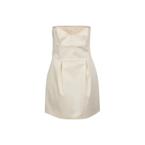 DSQUARED 2 Sleeveless Dresses Women's White