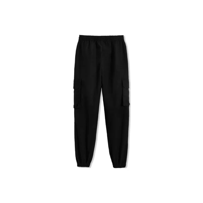 EPTISON WOMAN Thickened Casual Pants Women's Black-1