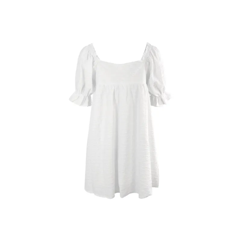 CLOUD SEASON Short Sleeved Dresses Women's-3
