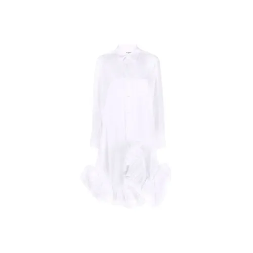 CDG Long-Sleeved Dresses Women's White