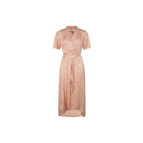 SUNCOO Short-Sleeved Dresses Women's Light Pink