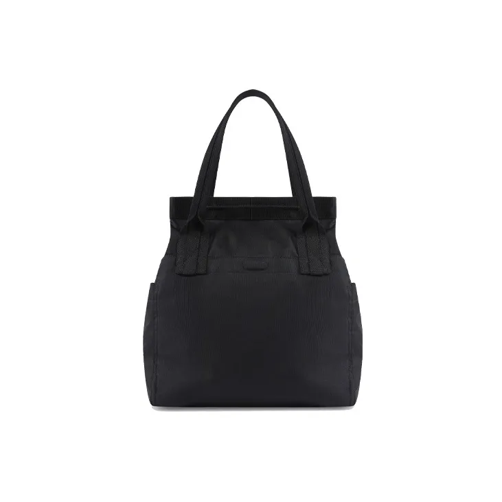 Balenciaga Army Recycled Nylon Tote Bag Shopping Bag Shoulder Bags Small Size Men's Black-3