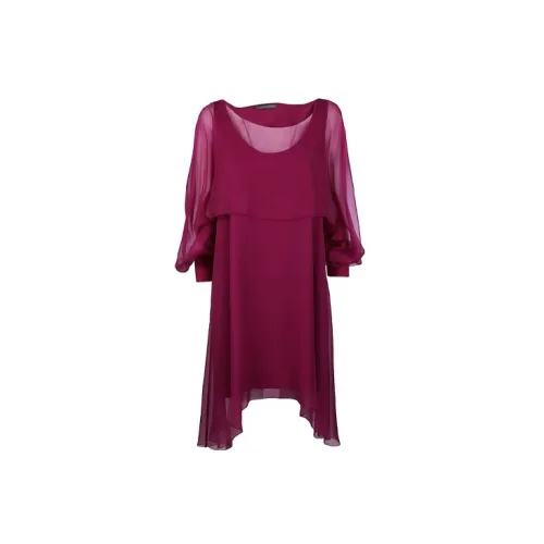 ALBERTA FERRETTI Long-Sleeved Dresses Women's Fuchsia