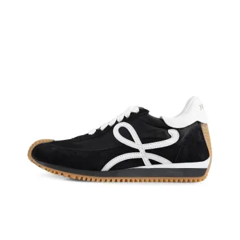 LOEWE Flow Runner Cushioned Anti Slip Wear Resistant Breathable And Warm Low Top Sports Casual Shoes Women's Black