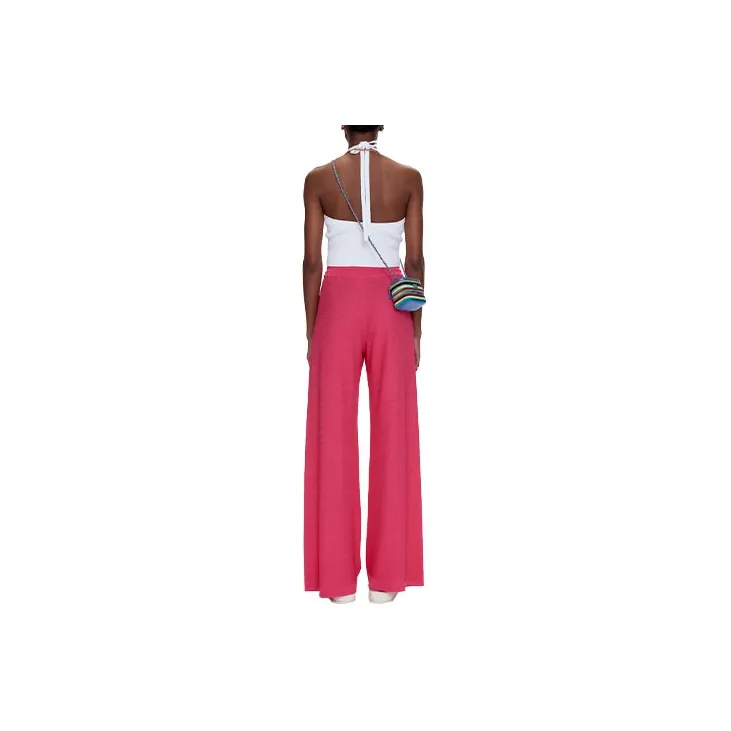 CHANEL FW21 Casual Pants Women's Pink-1