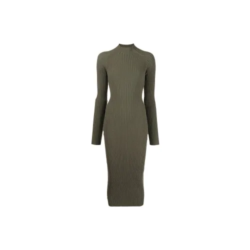 DION LEE Long-Sleeved Dresses Women's Moss Green