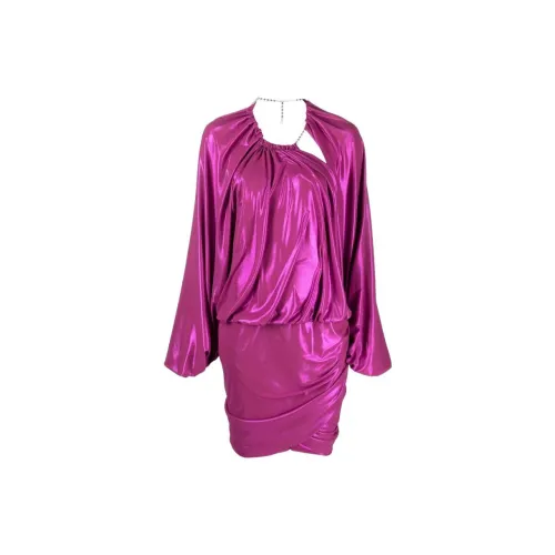 The Attico Long-Sleeved Dresses Women's Purple