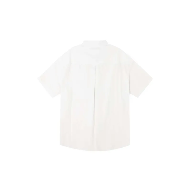 TIKIMOMOKA Solid Color Shirt Summer Unisex-4