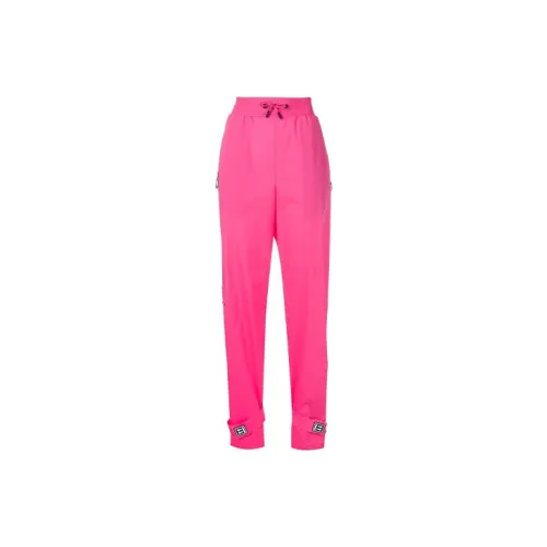 OFF-WHITE Ss20 Knitted Sweatpants Women's Rose Red