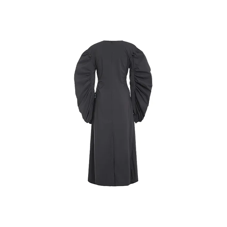 UPON PRO Long Sleeved Dresses Women's Black-1