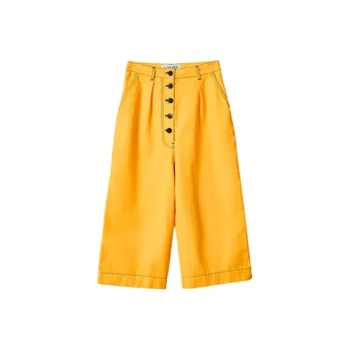 LOEWE Casual Pants Women's Yellow