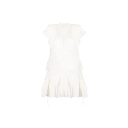 Zimmermann Short-Sleeved Dresses Women's White