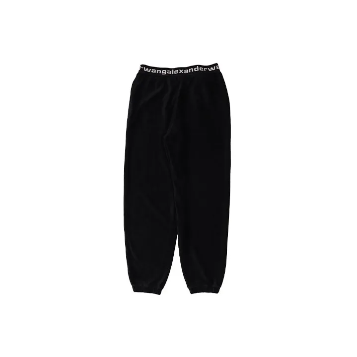 Alexander Wang Logo waistband Track Pants-1