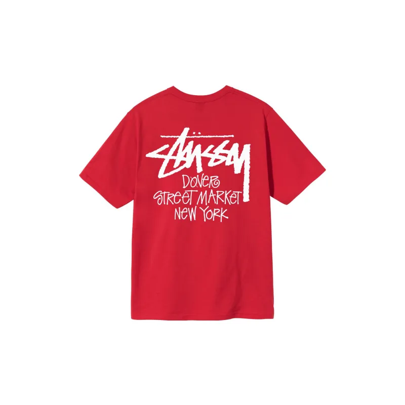 Stussy T Shirts Men Red-1
