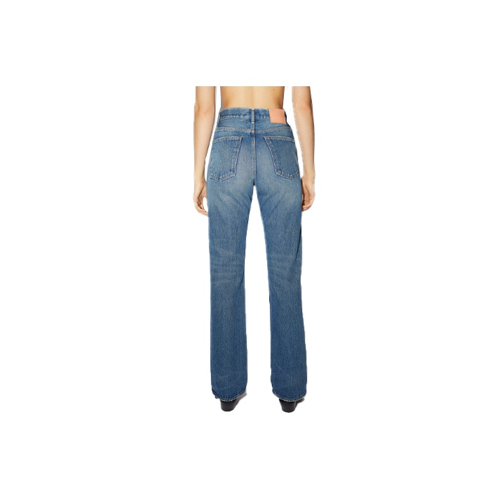 Acne Studios Distressed Mid-Rise Jeans - POIZON