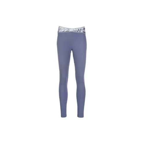 OFF-WHITE FW21 Leggings Women's Deep Blue