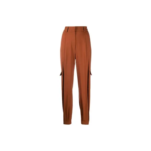 MSGM Casual Pants Women's Red Brown