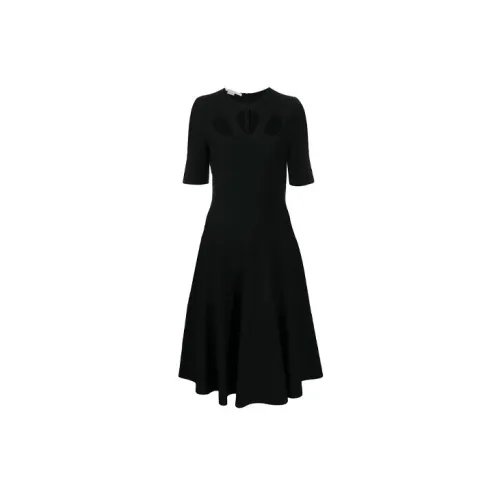 Stella McCartney Short-Sleeved Dresses Women's Black