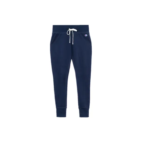 Champion Knitted Sweatpants Women's Navy Blue