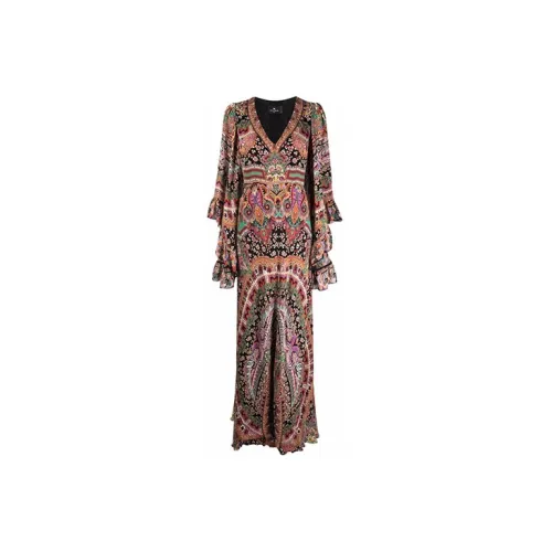 ETRO Long-Sleeved Dresses Women's Brown