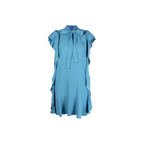 RED VALENTINO Short-Sleeved Dresses Women's Blue