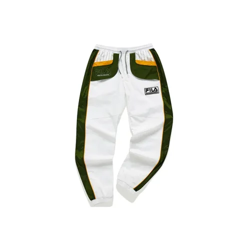 White Mountaineering X FILA FUSION FILA FUSION Hakusan L Collaboration Collection Sports Pants Women's Standard White