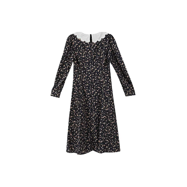 YUMOMO STAR Long Sleeved Dresses Women's-5